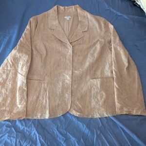 J.Jill Floral Embroidered Blazer